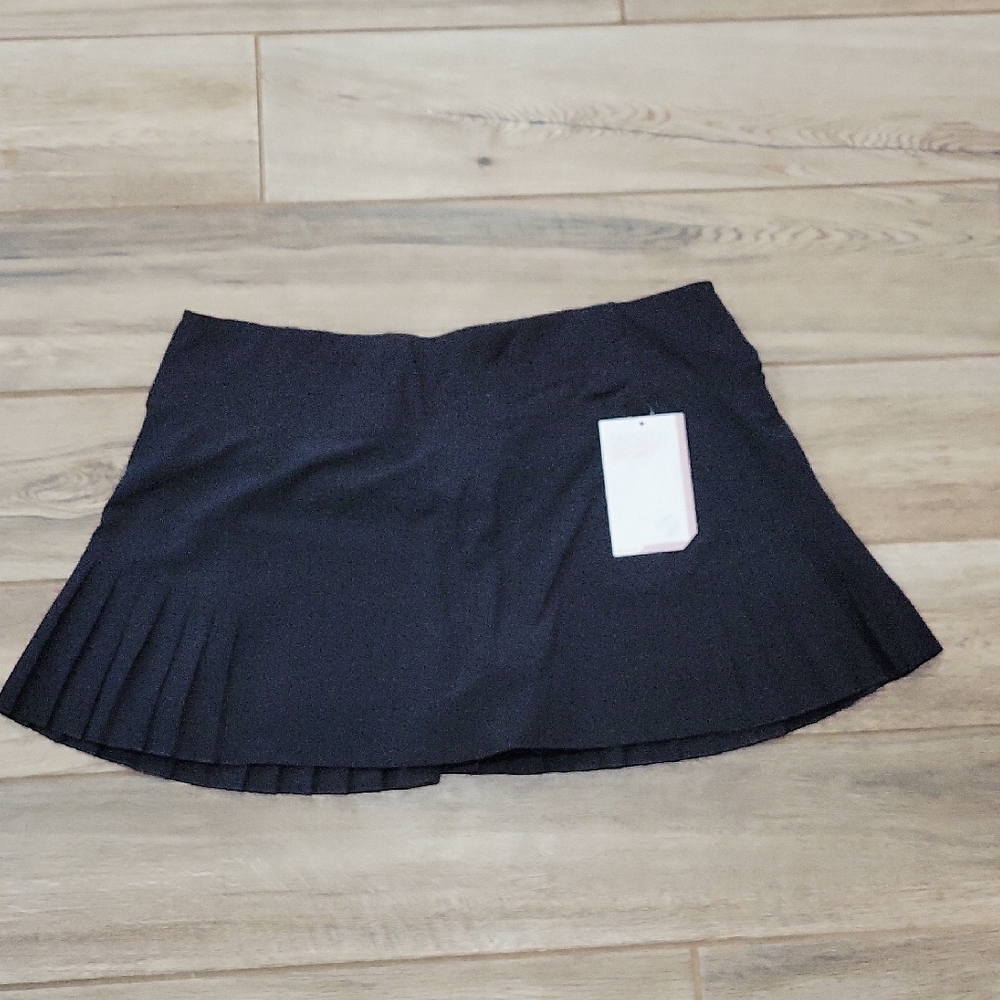 Mondetta Black Tennis Skirt